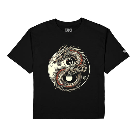 Dragón ying yang